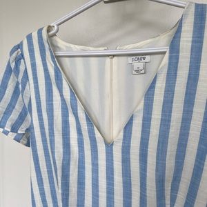 J Crew Striped Summer Dress